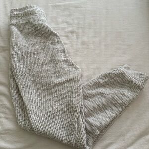 Cozy Gray Textured Joggers